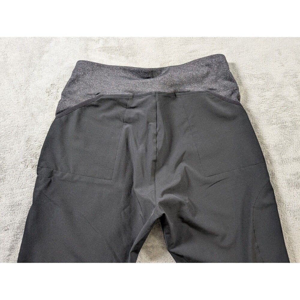 Title Nine Ascent 2.0 Tights Womens M Gray Black Hiking Trail Running Pockets - Picture 4 of 12